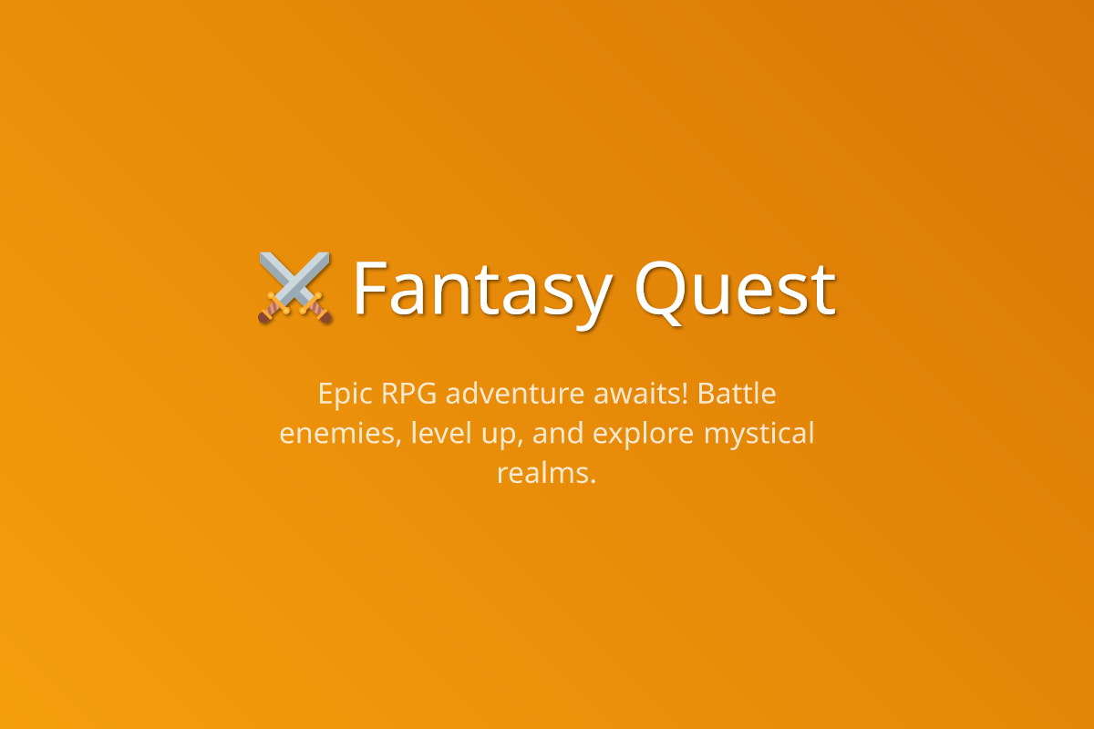 Fantasy Quest - Farcaster RPG - Farcaster Mini Apps